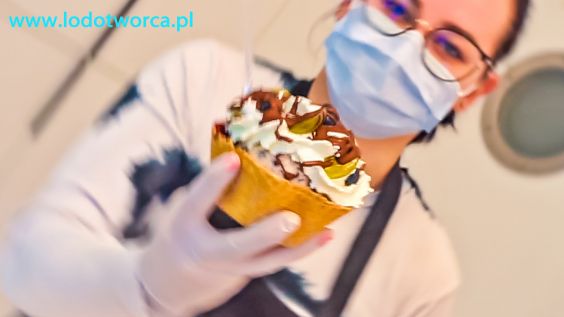 Smaczne  lody w lodziarni w Rzeszowie